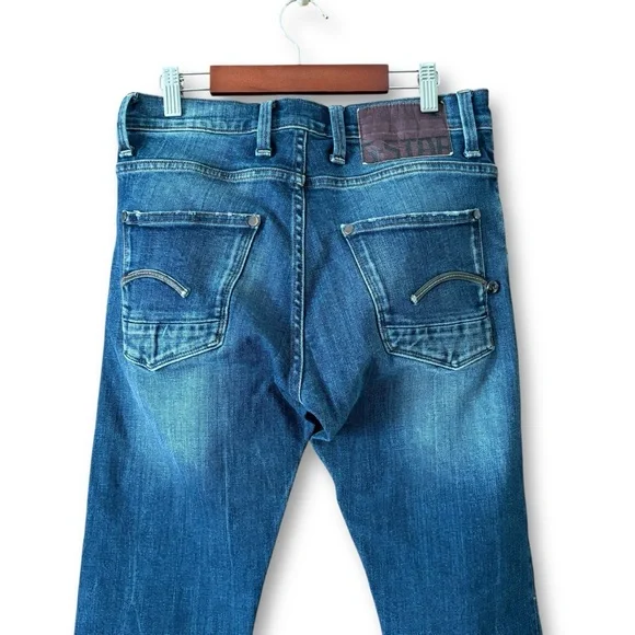 G-Star Defend Super Slim Jeans Button Fly Size 30x34